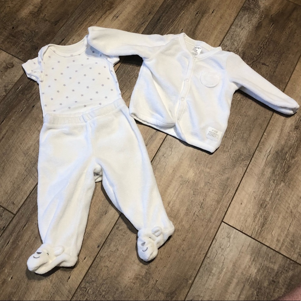 Gender Neutral Infant 3pc Set - 3mos NWOT